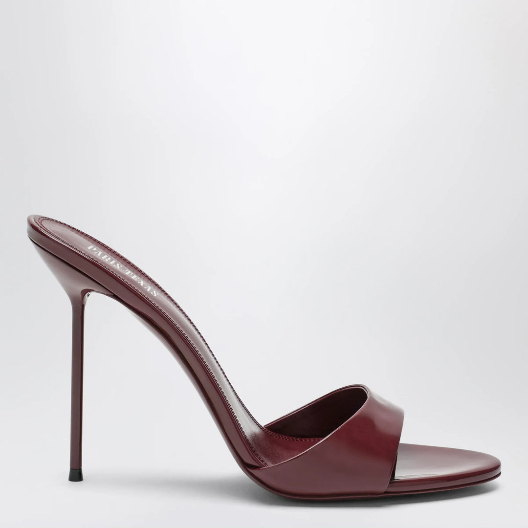Paris Texas - Lidia mules in amarena patent leather Brand Shoes 39 IT
