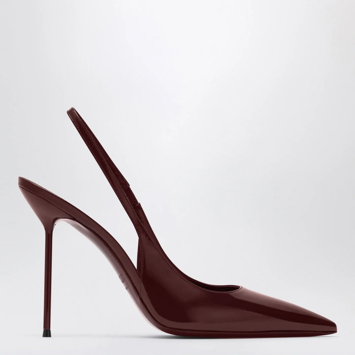 Paris Texas - Lidia slingback pumps in cherry patent leather Brand Shoes 37 IT