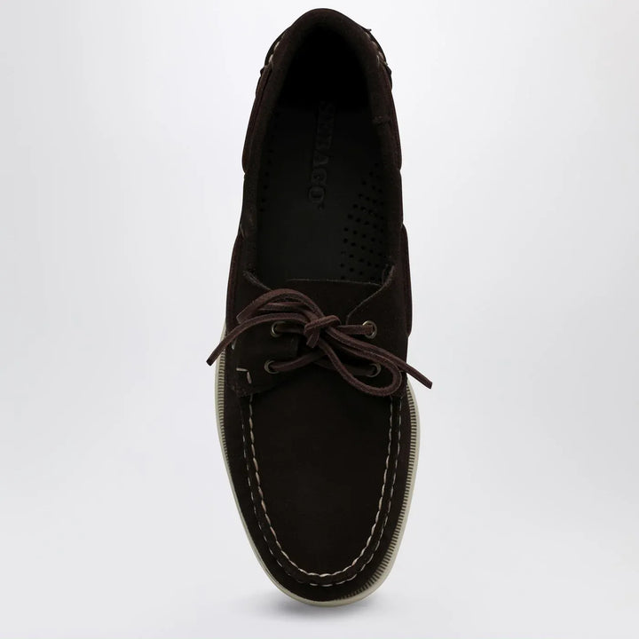 Sebago - Portland Flesh Out loafer brown in suede Brand Shoes 7 US