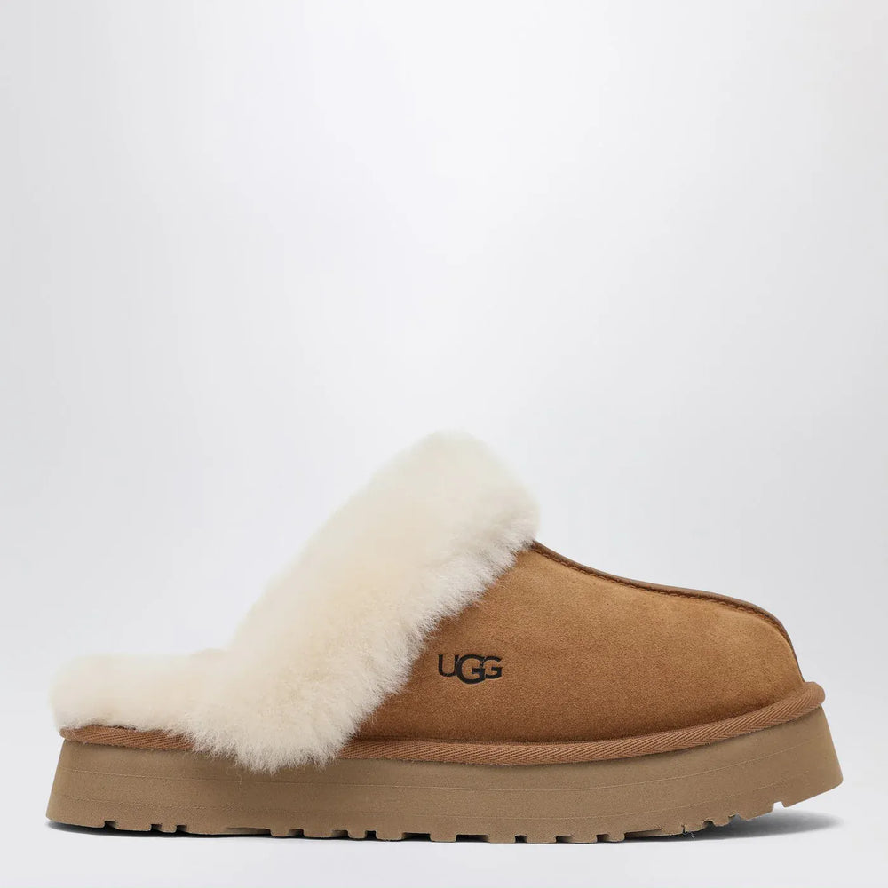 UGG - Disquette slippers in chestnut Brand Shoes 5 US