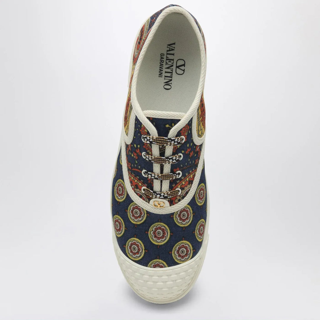 Valentino Garavani - Sneakers Bay Buy Bay in fabric Voyage Brand Shoes