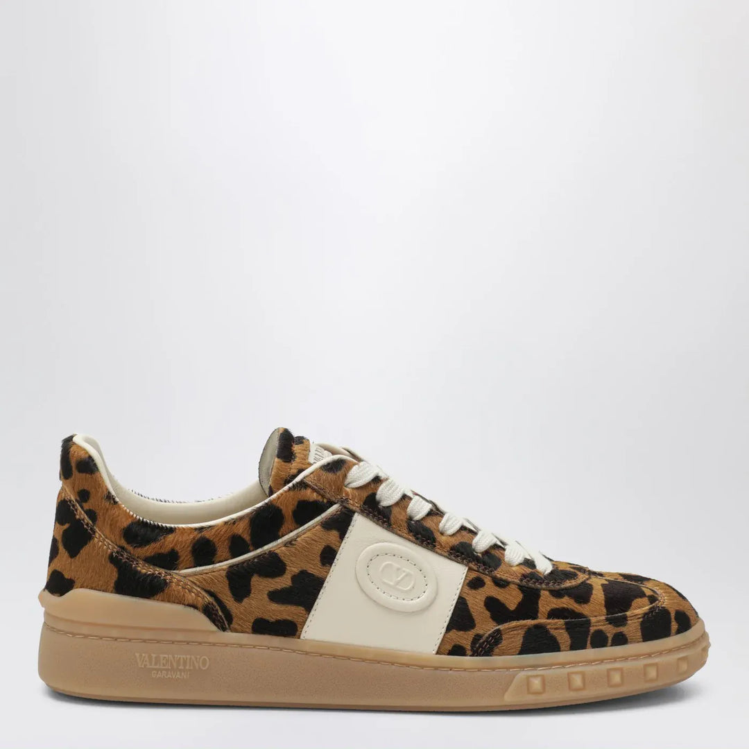 Valentino Garavani - Upvillage Sneakers in pony-effect calfskin Brand Shoes 37 IT