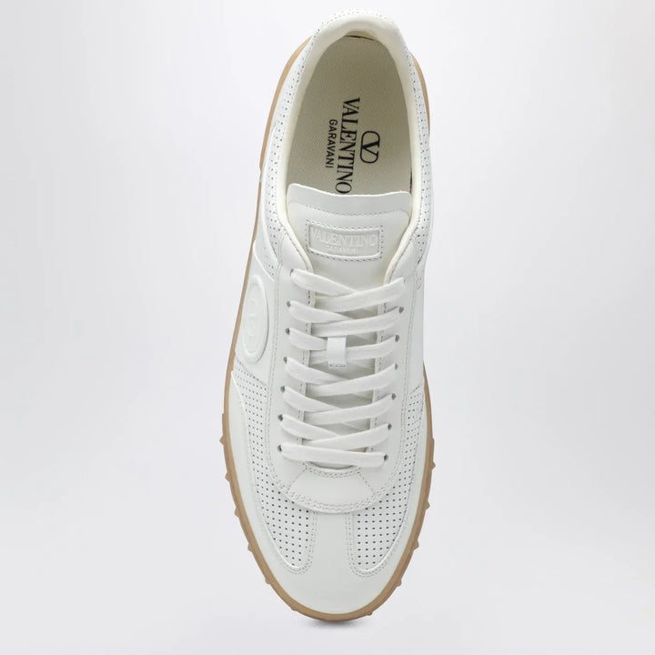 Valentino Garavani - Upvillage Sneakers white in perforated leather Brand Shoes