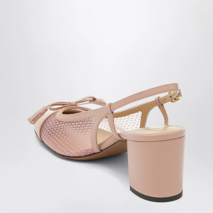 Valentino Garavani - Valet Du Roi pink slingback pumps Brand Shoes