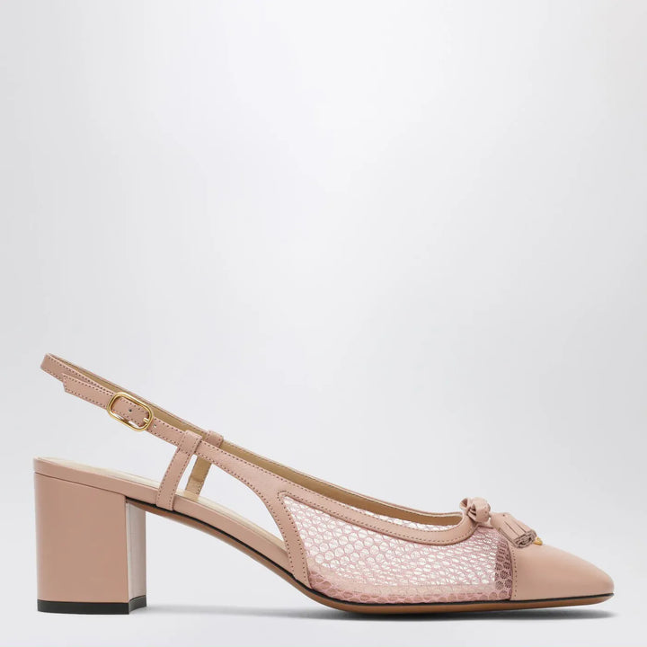 Valentino Garavani - Valet Du Roi pink slingback pumps Brand Shoes 39 IT