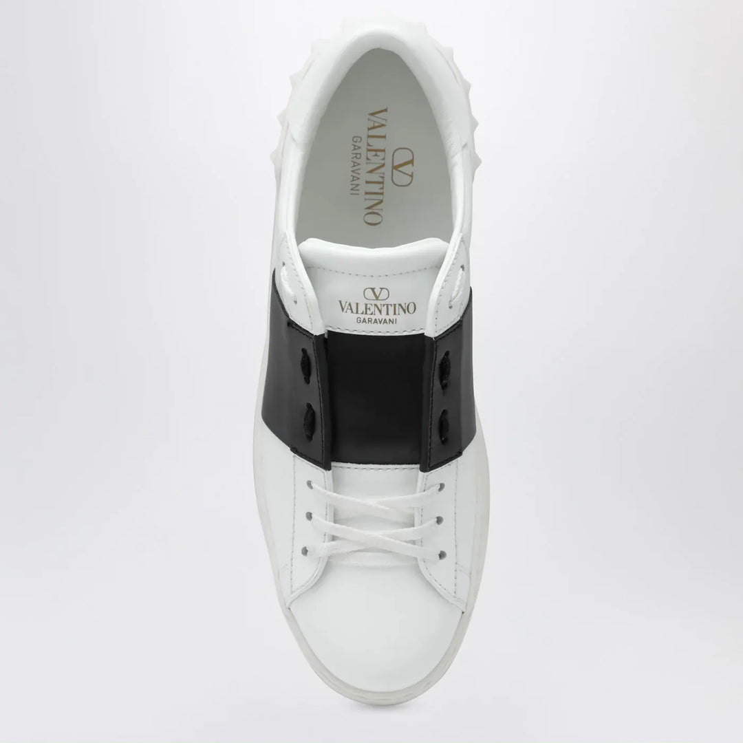Valentino Garavani - White and black Open Sneakers Brand Shoes 40 IT