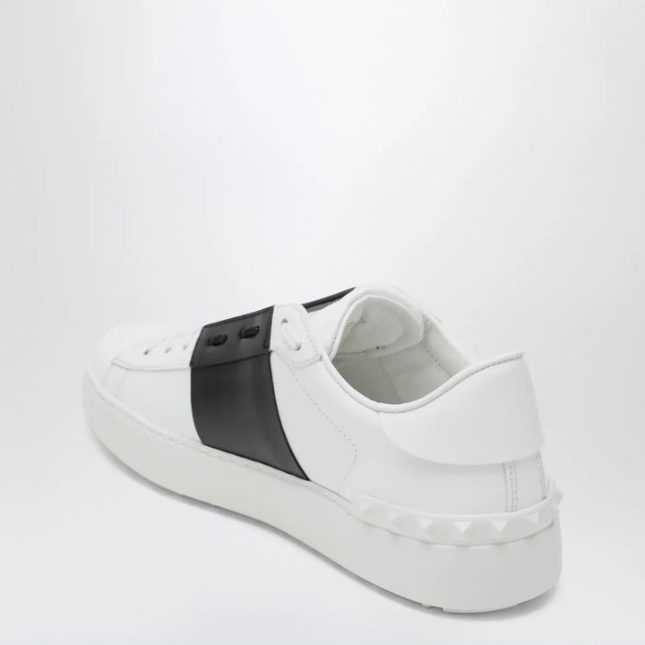 Valentino Garavani - White and black Open Sneakers Brand Shoes 40 IT