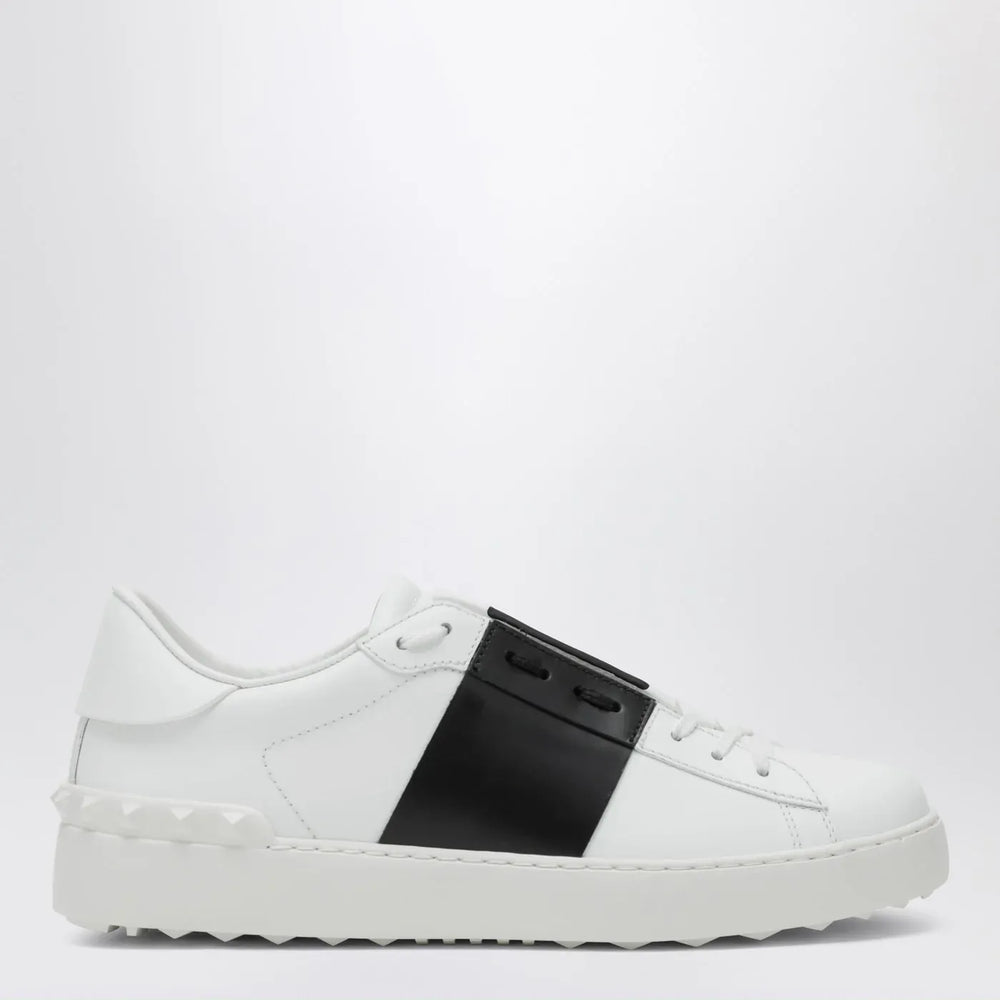 Valentino Garavani - White and black Open Sneakers Brand Shoes 40 IT