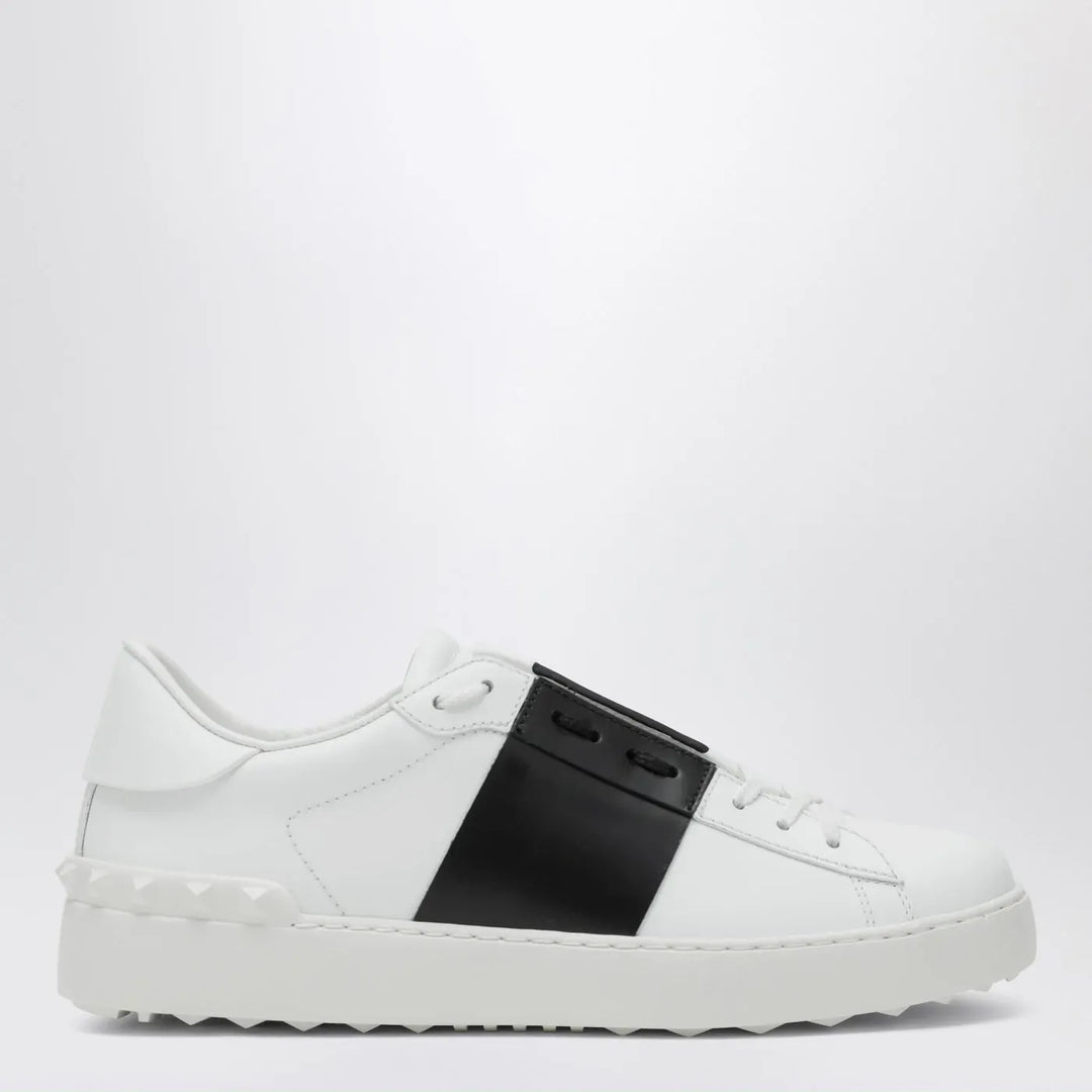 Valentino Garavani - White and black Open Sneakers Brand Shoes 40 IT