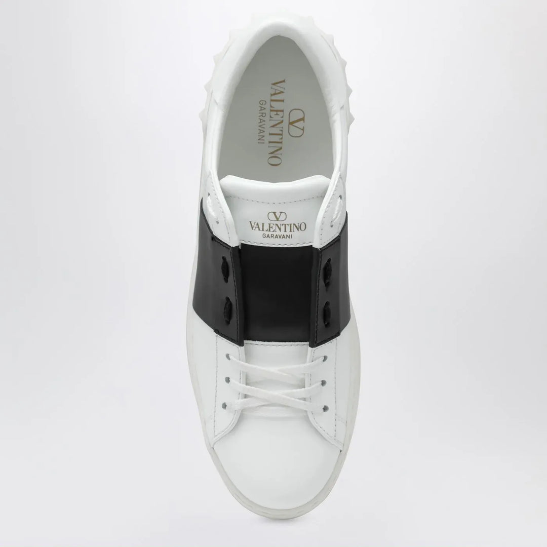 Valentino Garavani - White and black Open Sneakers Brand Shoes 40 IT
