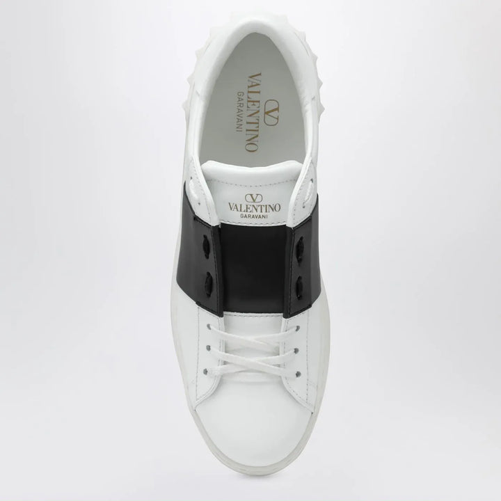 Valentino Garavani - White and black Open Sneakers Brand Shoes 40 IT
