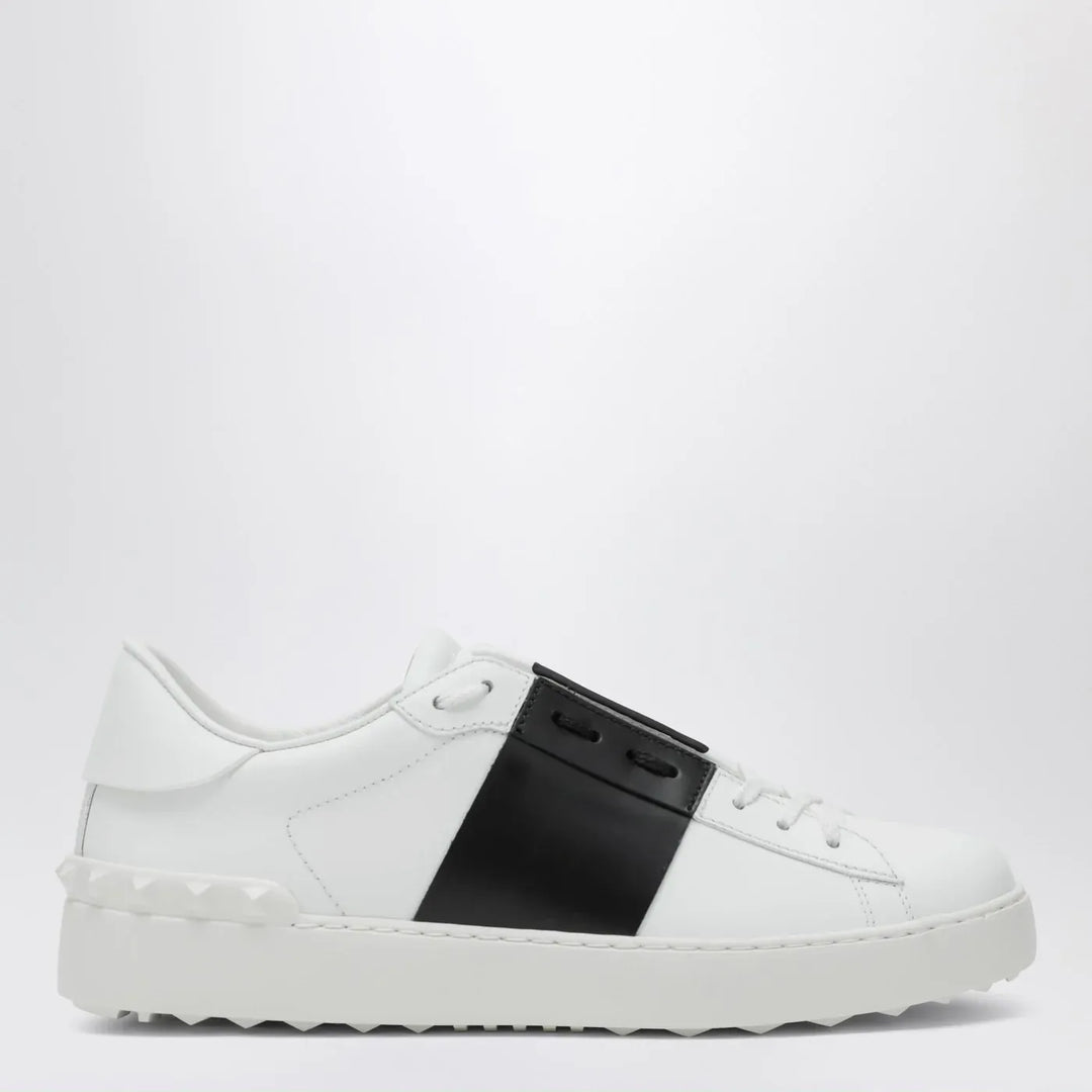 Valentino Garavani - White and black Open Sneakers Brand Shoes 40 IT