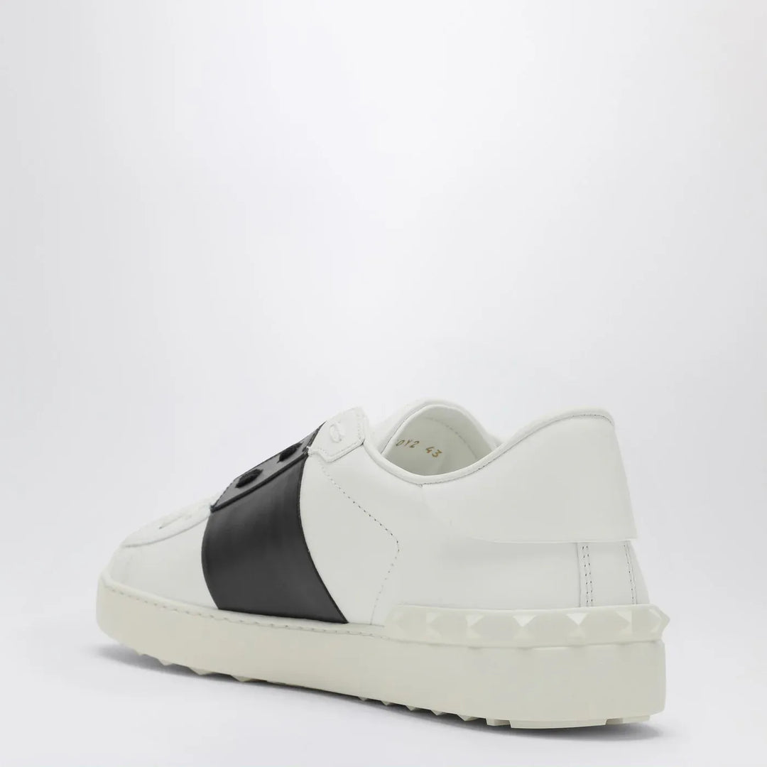 Valentino Garavani - White/Black Open Sneakers Brand Shoes