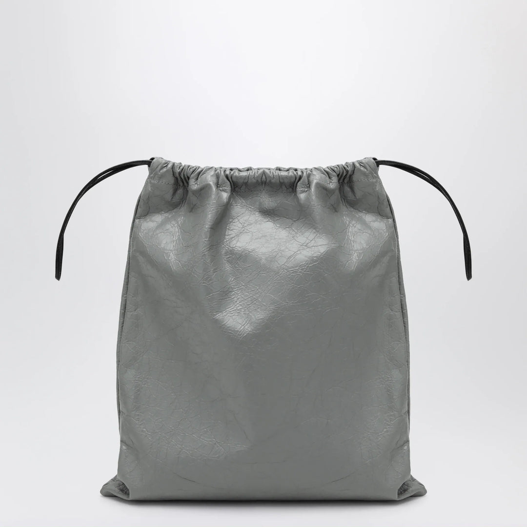Balenciaga - La Pochette dust bag shopper in Arena lambskin grey Brand Shopper Bag TU