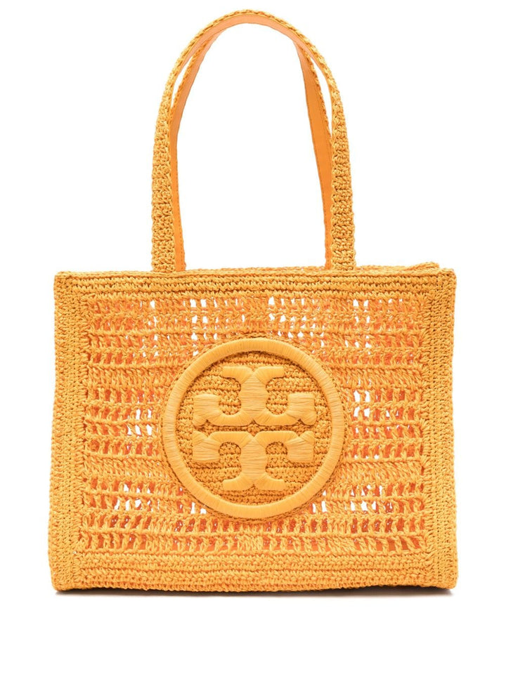Tory Burch Shopper UNI Tory Burch Ella Small Hand Worked Shopping Bag Tory Burch Ella Small Hand Worked Shopping Bag Brand
