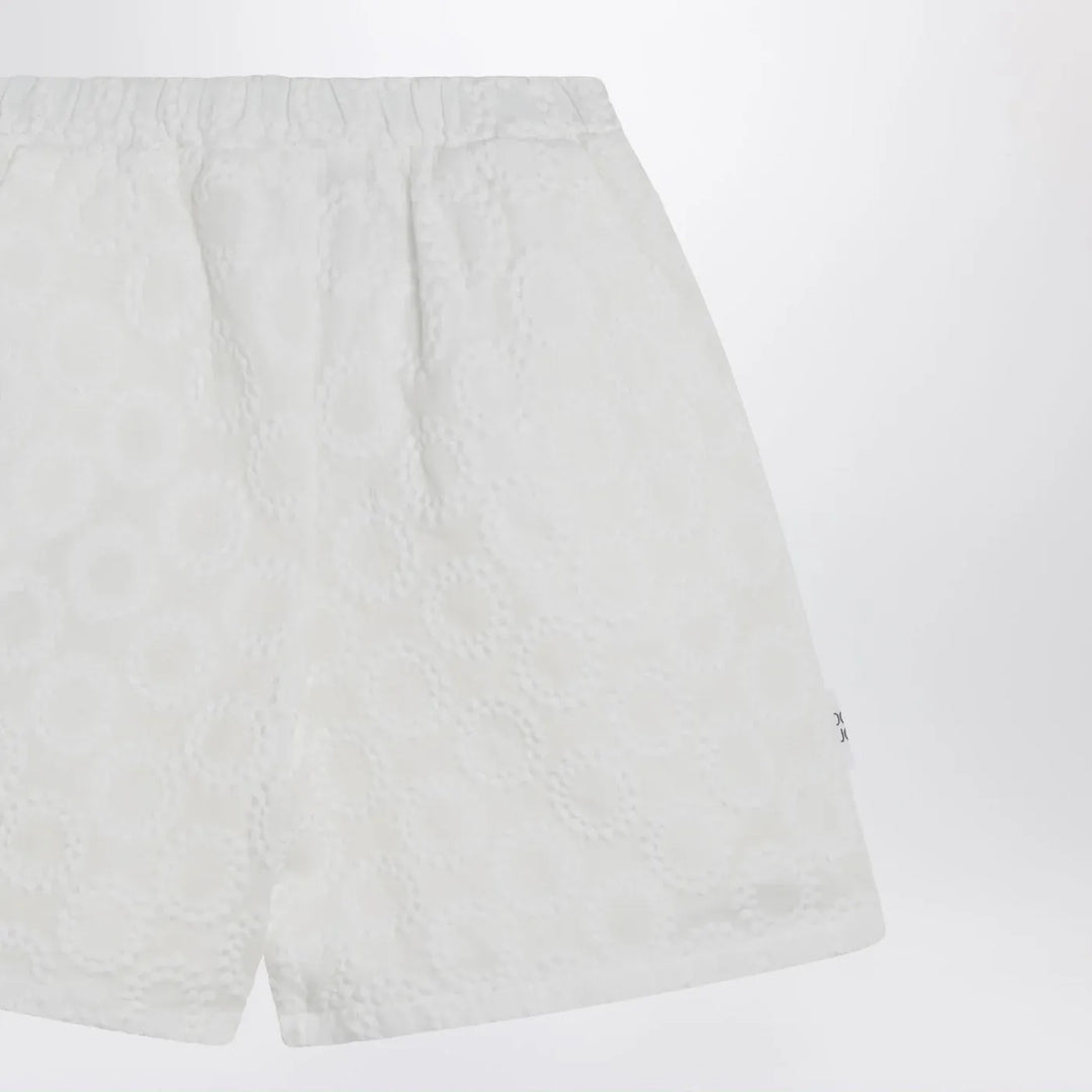 Douuod - White cotton Shorts Brand Shorts 6
