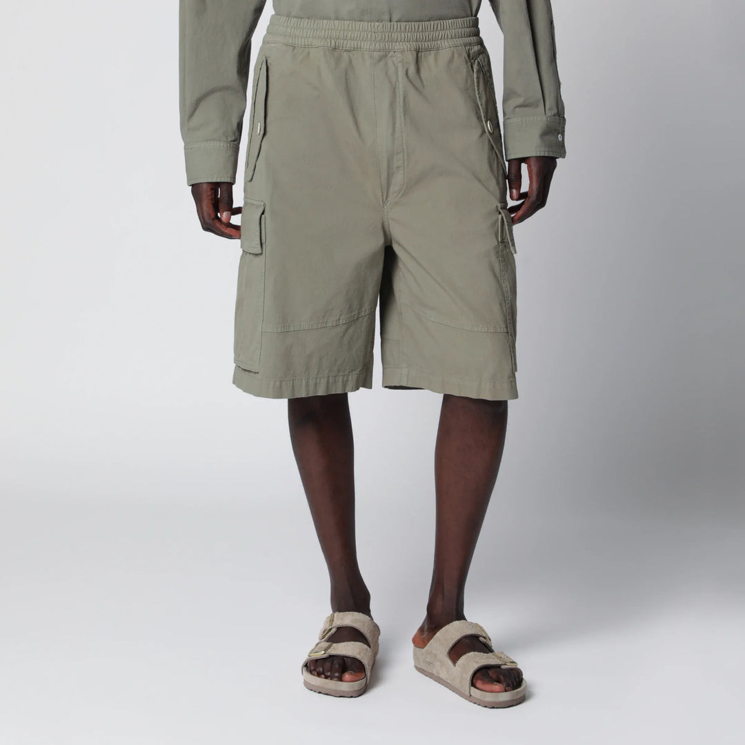 Dsquared2 - D2 Cargo ripstop cotton cargo shorts in oak Brand Shorts 46 IT
