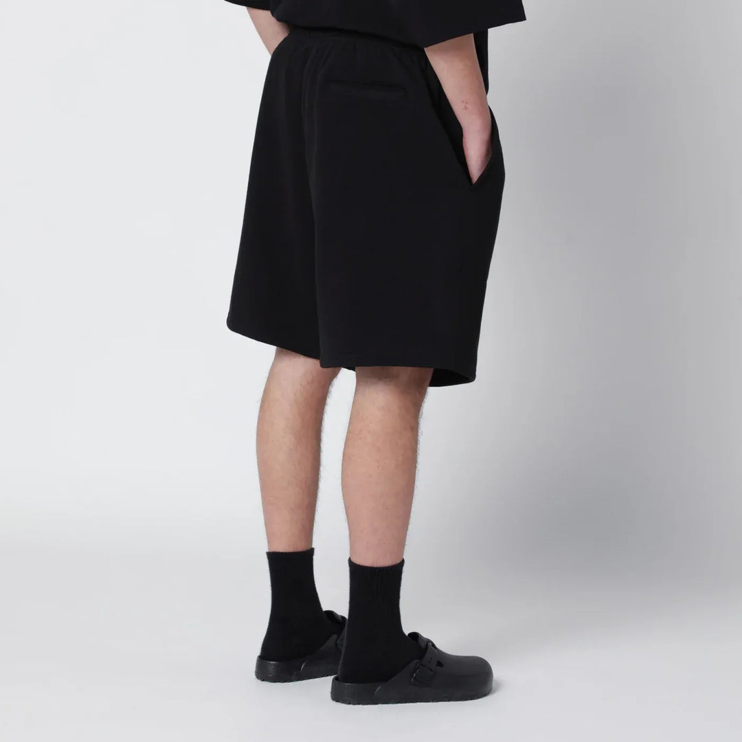 Entire Studios - Black cotton Scuba shorts Brand Shorts