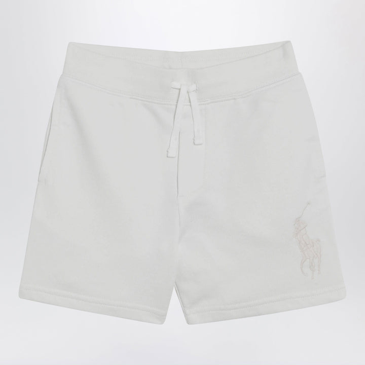 Shorts S Polo Ralph Lauren - White shorts with embroidered logo Brand