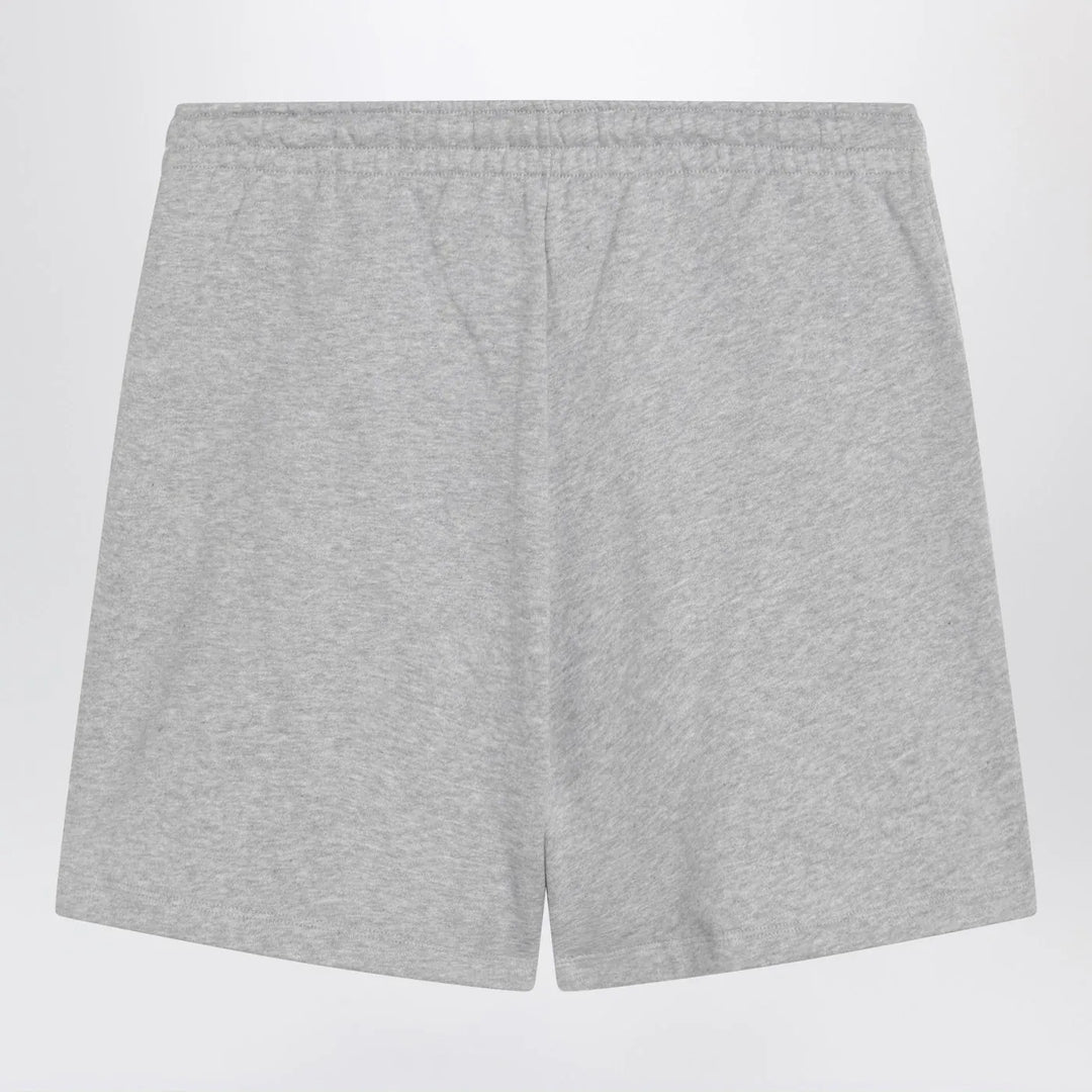 The Attico - Grey cotton Shorts Brand Shorts
