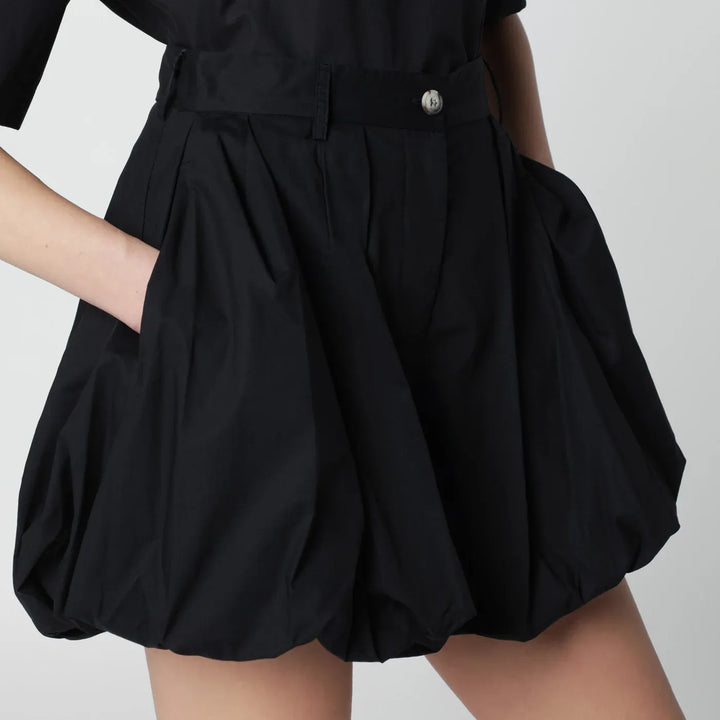 TheLatest - Black Dafne Shorts Brand Shorts