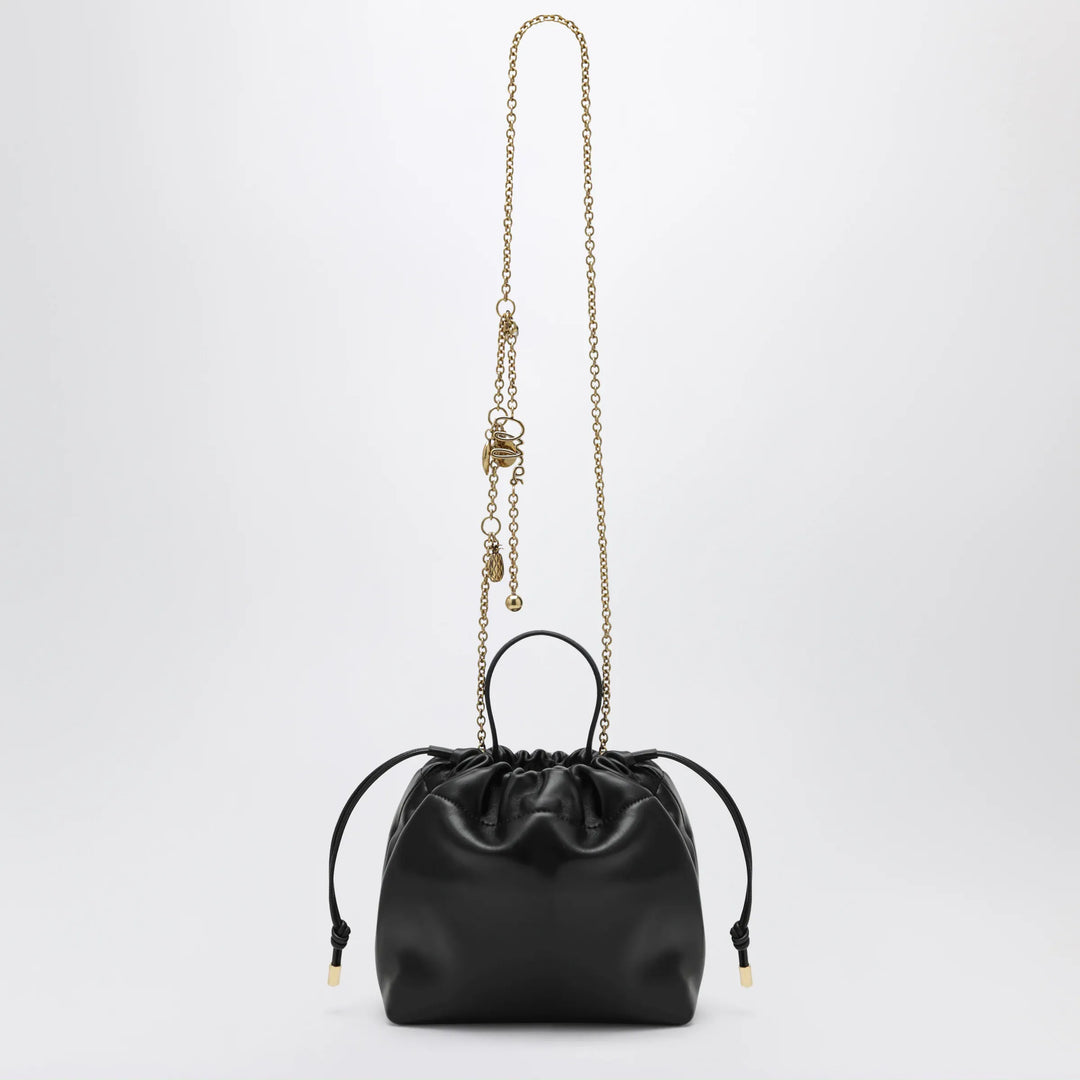 Chloé - Small Icons shoulder bag with chain in lambskin black Brand Shoulder Bag U