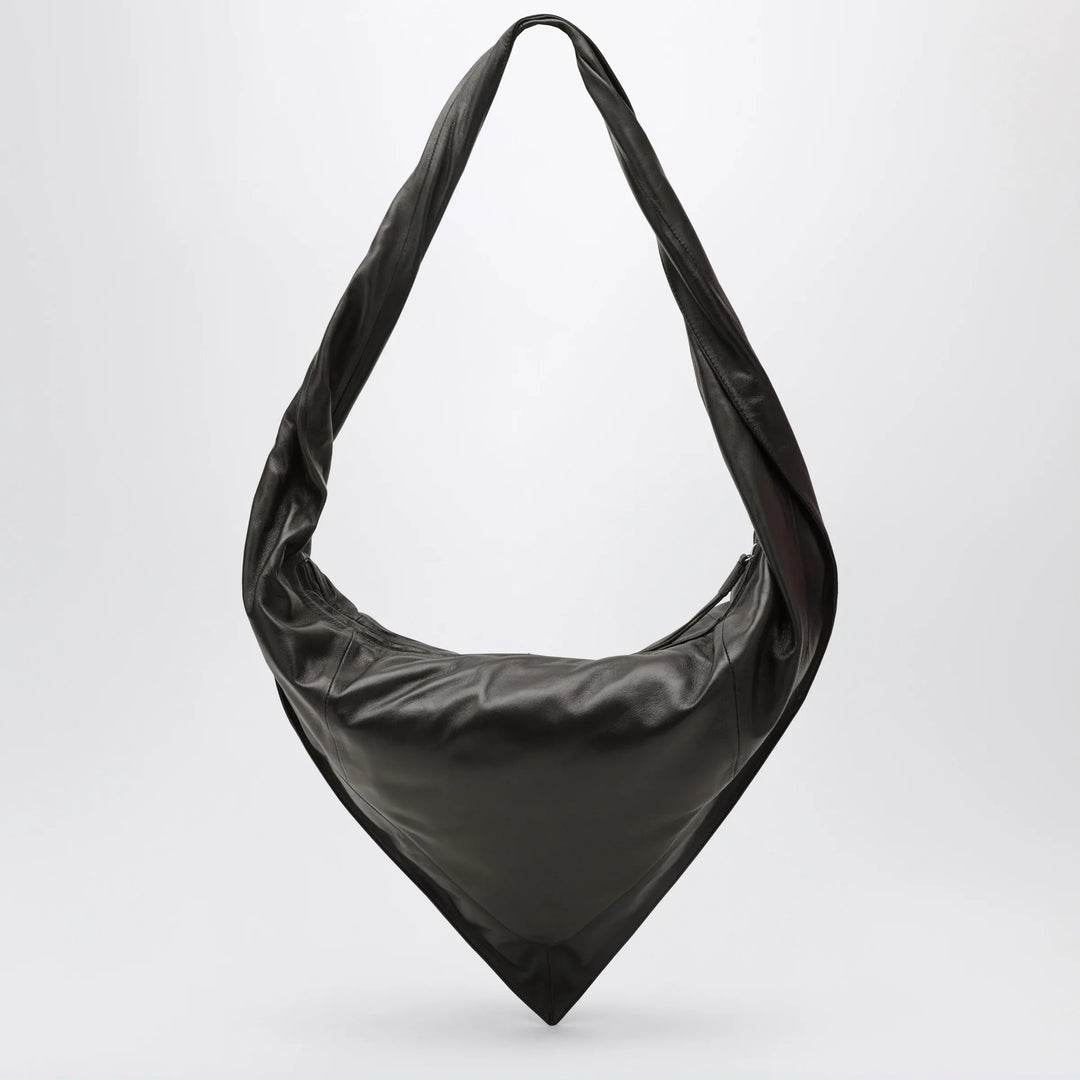 LEMAIRE - Small Black Extended Scarf Bag Brand Shoulder Bag U