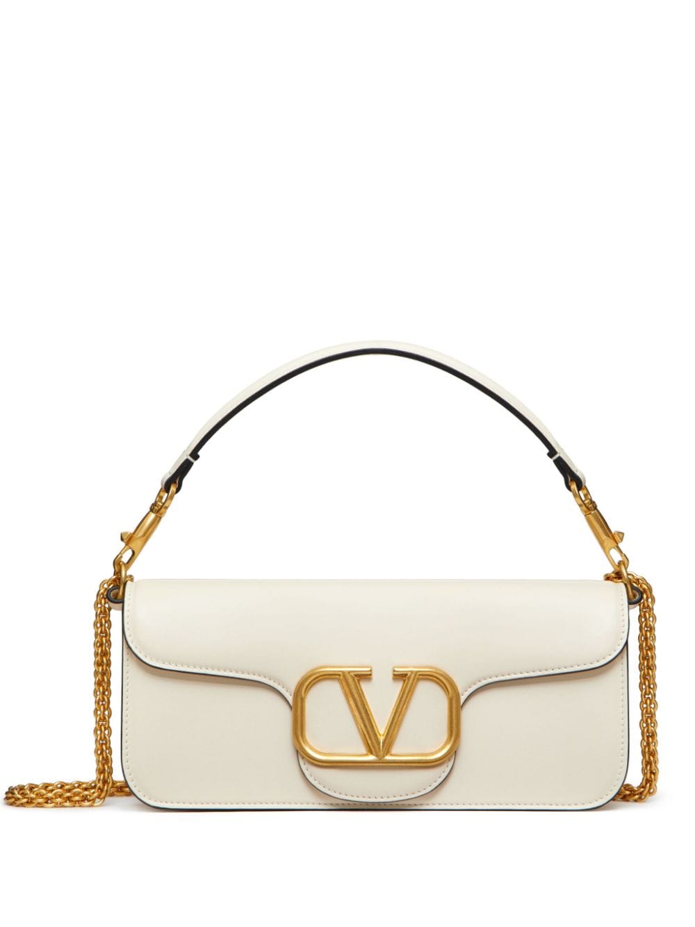 Valentino Garavani Shoulder UNI Valentino Garavani Locò Leather Shoulder Bag Valentino Garavani Locò Leather Shoulder Bag Brand