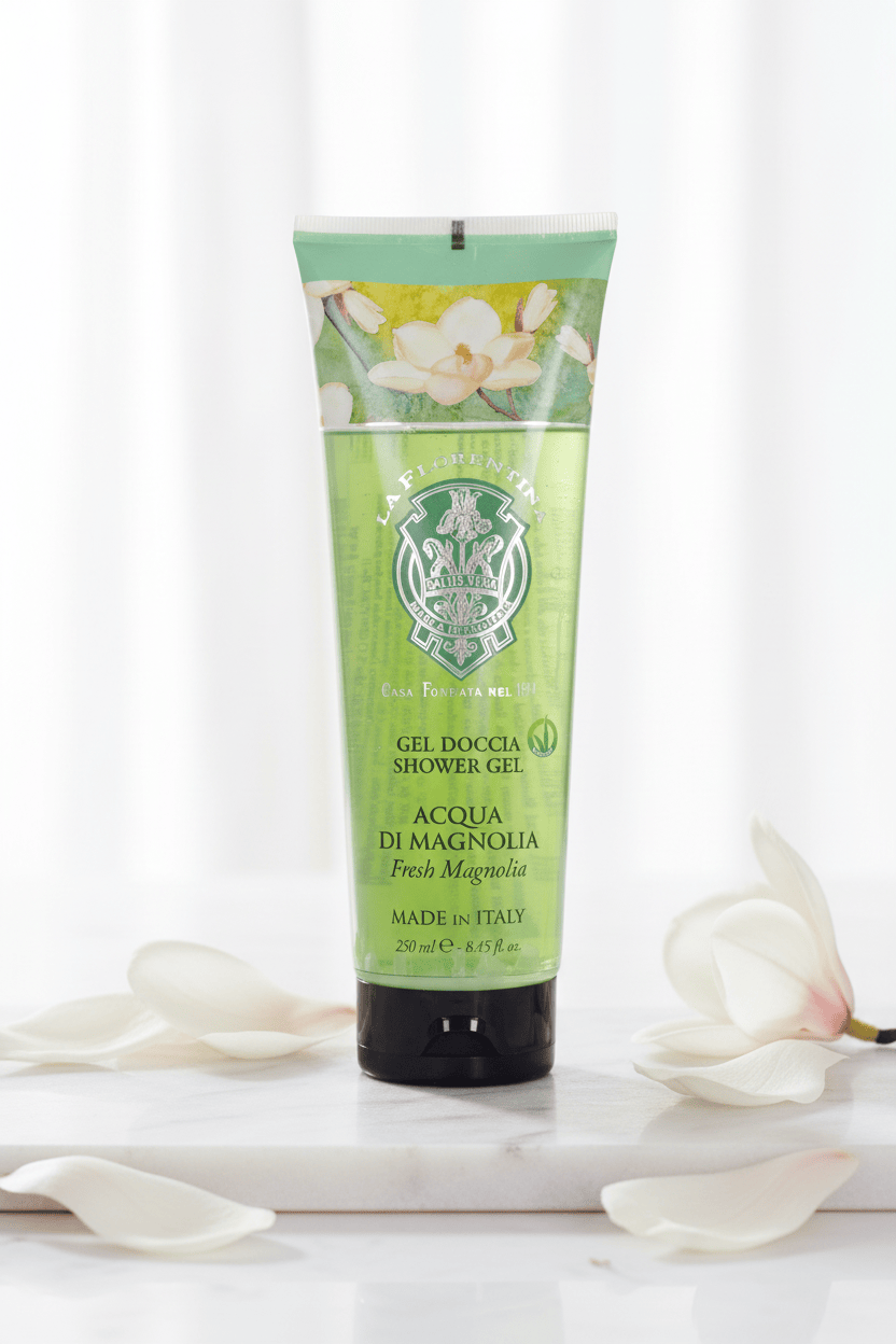 La Florentina Magnolia Shower Gel Tube 250ml Brand Shower Gel Tube
