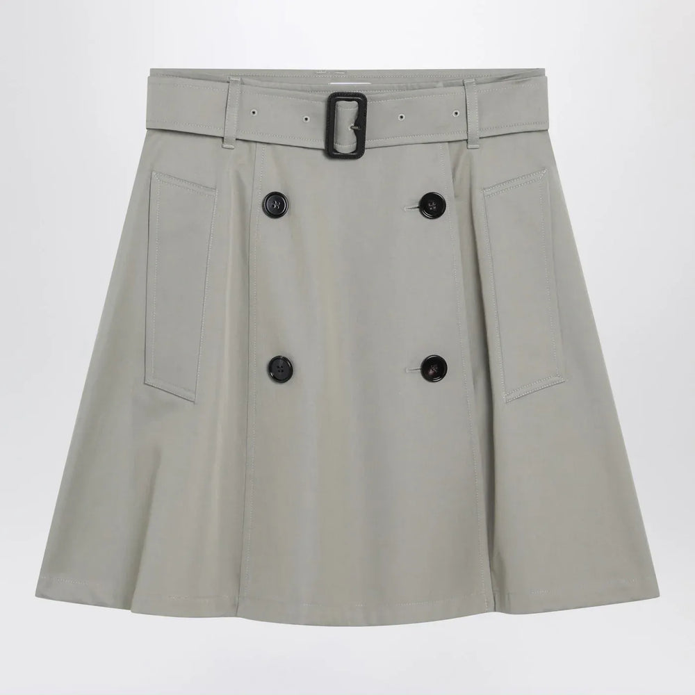 Burberry - Beige trench mini skirt in gabardine Brand Skirt 10 UK
