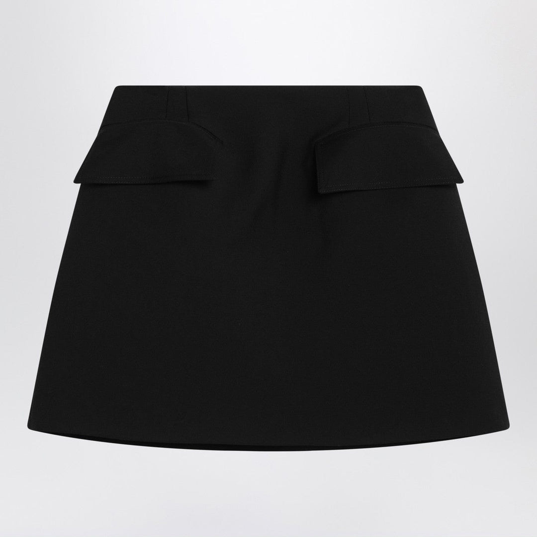 Skirts 42  IT Alexander McQueen - Black wool mini skirt Brand