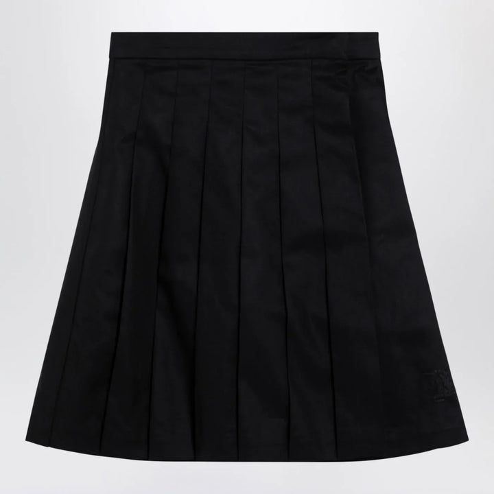 Burberry - Black cotton-blend skirt Brand Skirts 3Y
