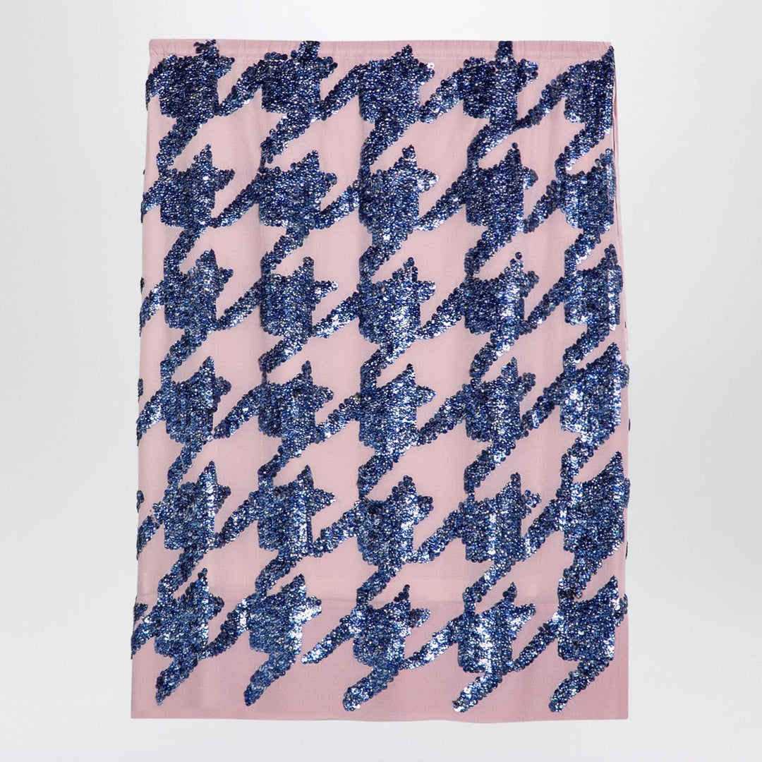 Skirts 40  FR Dries Van Noten - Pink silk sequin skirt Brand