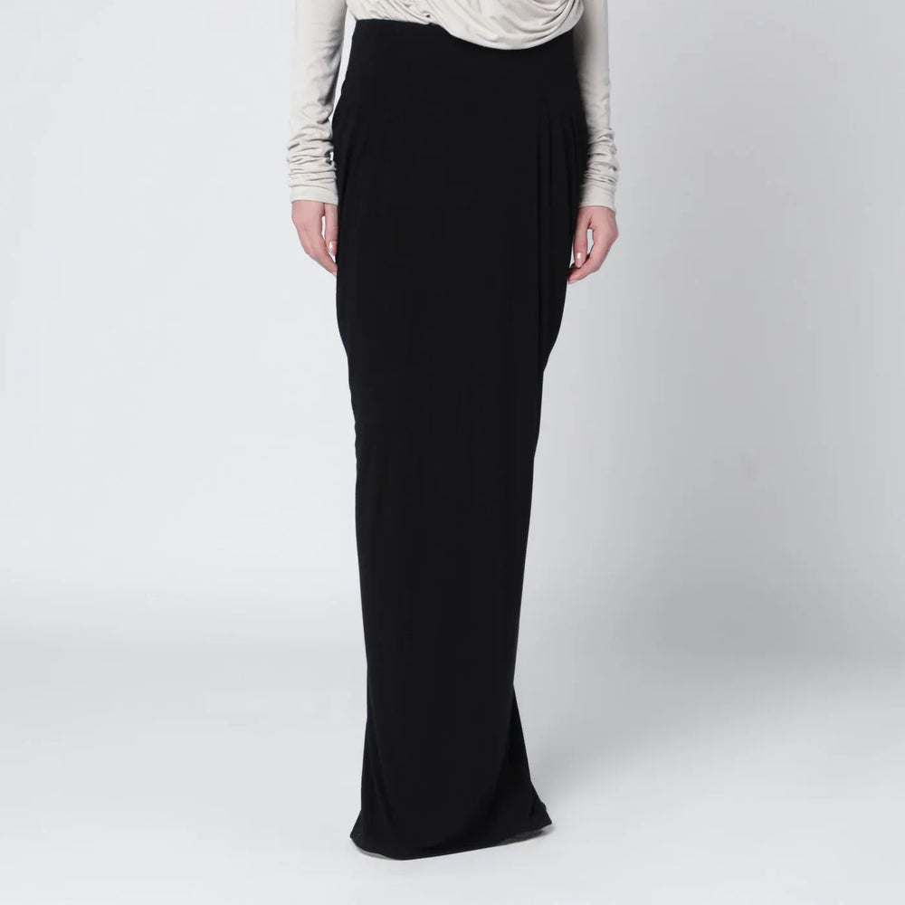 Entire Studios - Long black draped skirt Brand Skirts M