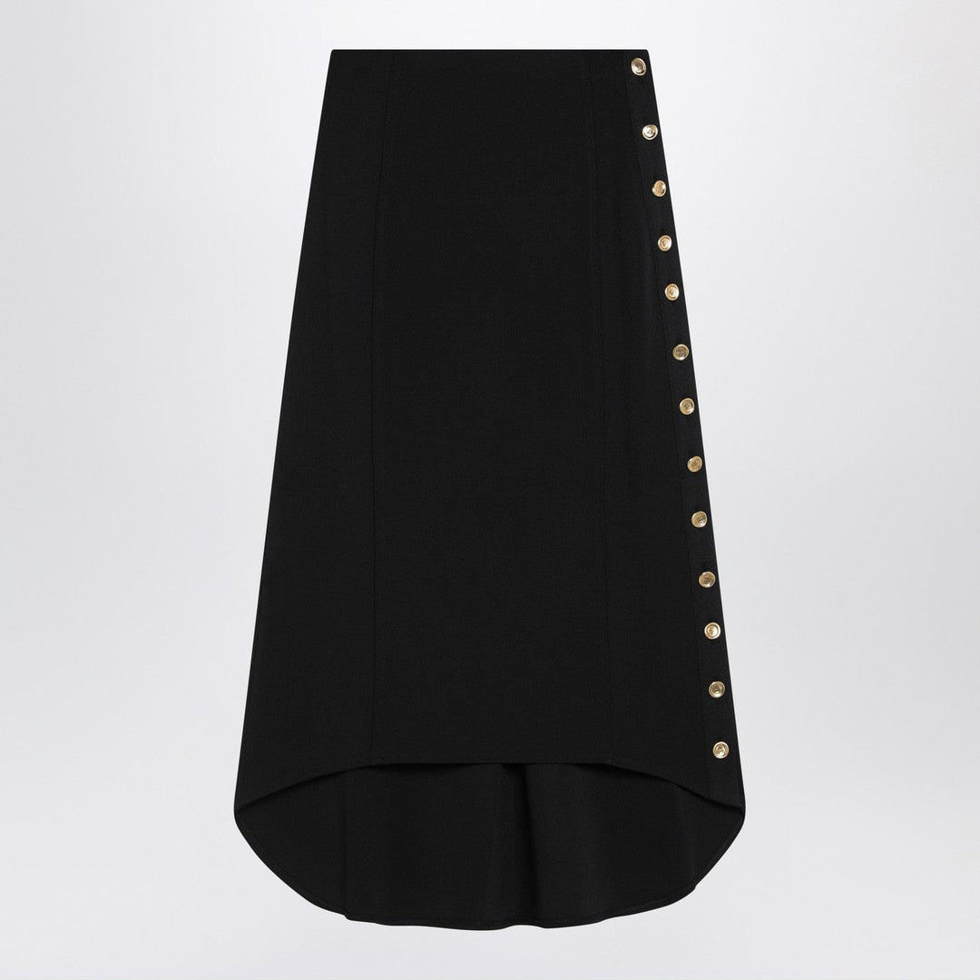 Skirts S Givenchy - Black Milan stitch skirt with buttons Brand