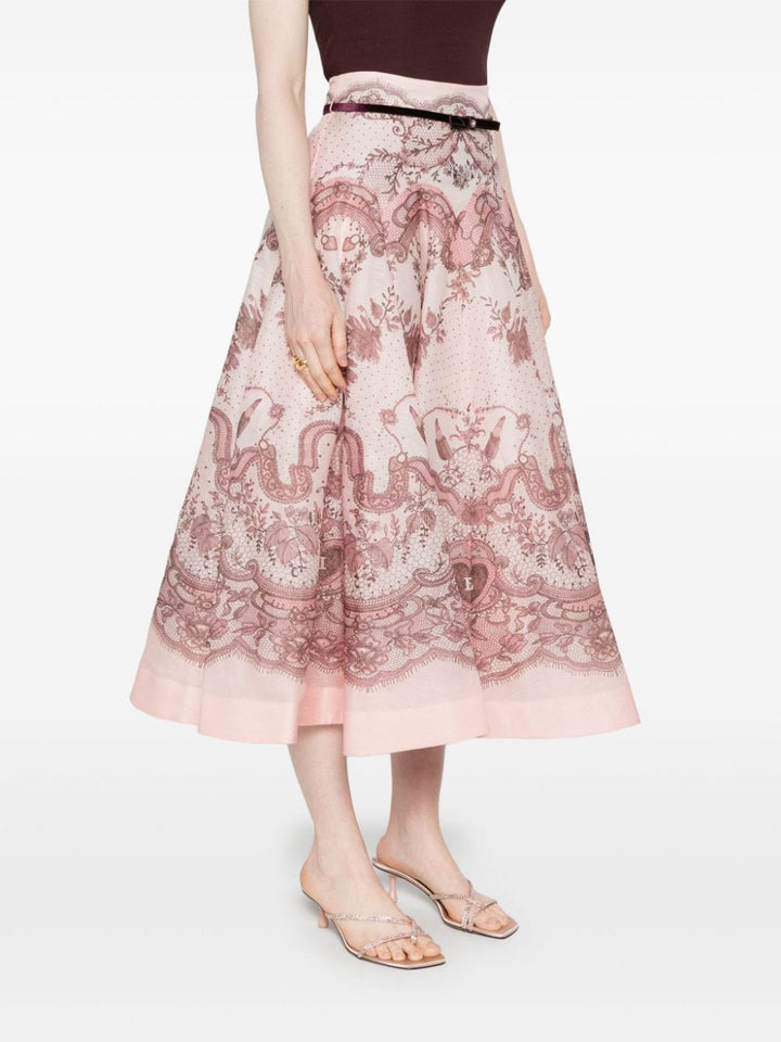 Zimmermann Skirts 1 Zimmermann Skirts Pink Zimmermann Skirts Pink Brand
