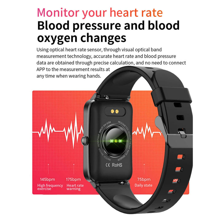 Italian Luxury Group Smart Watches Elegant Business Smartwatch Health Monitoring Blood Pressure Blood Oxygen Check Brand