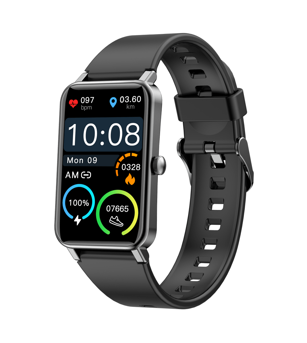 Italian Luxury Group Smart Watches Mesh-Black Elegant Business Smartwatch Health Monitoring Blood Pressure Blood Oxygen Check Brand
