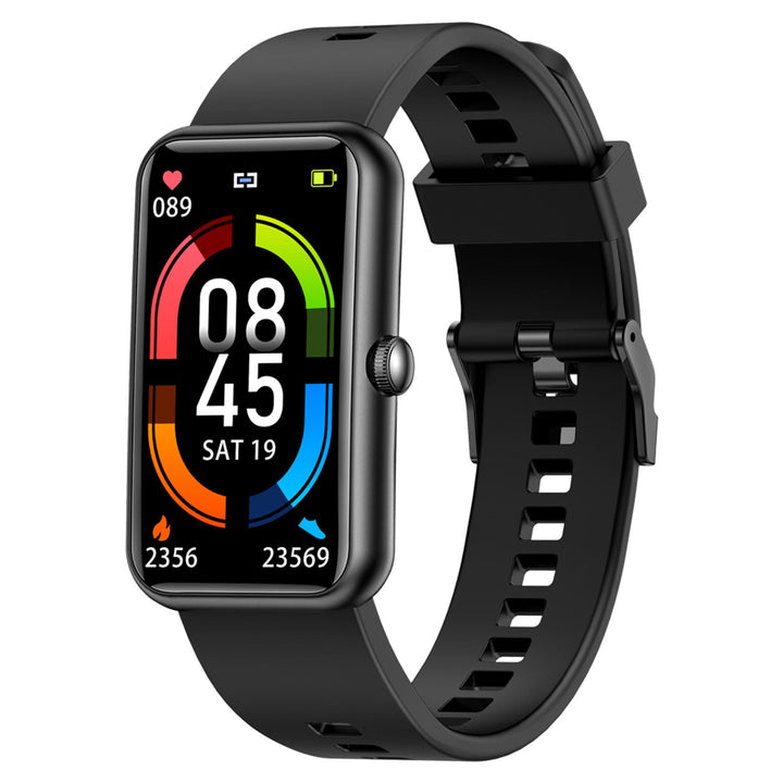 Italian Luxury Group Smart Watches Black Horizon Sport Health Monitoring Smartwatch Large Screen Women's Health Management Brand