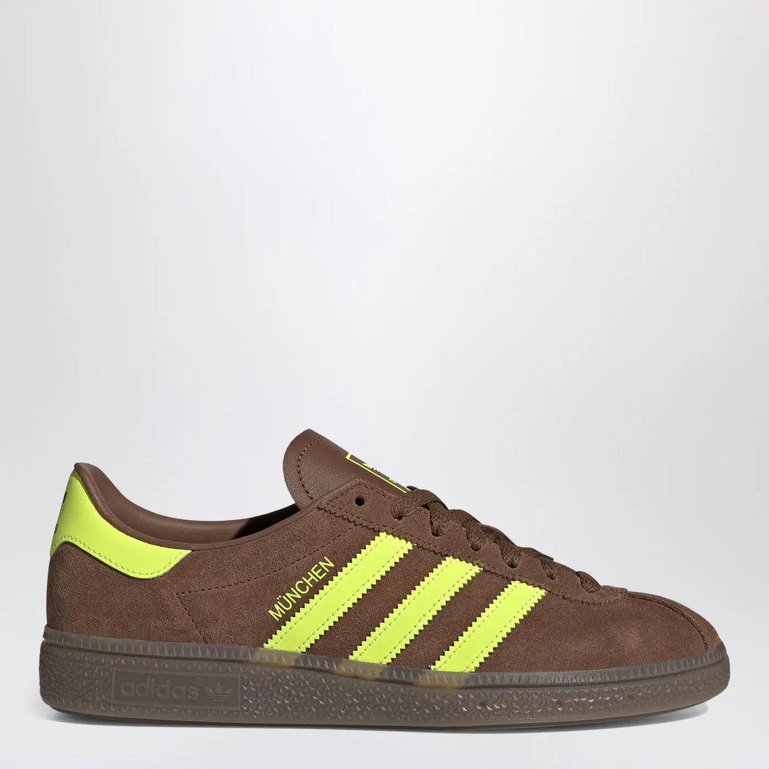 adidas Originals - Sneakers München in brown/yellow suede Brand Sneakers 3,5 UK