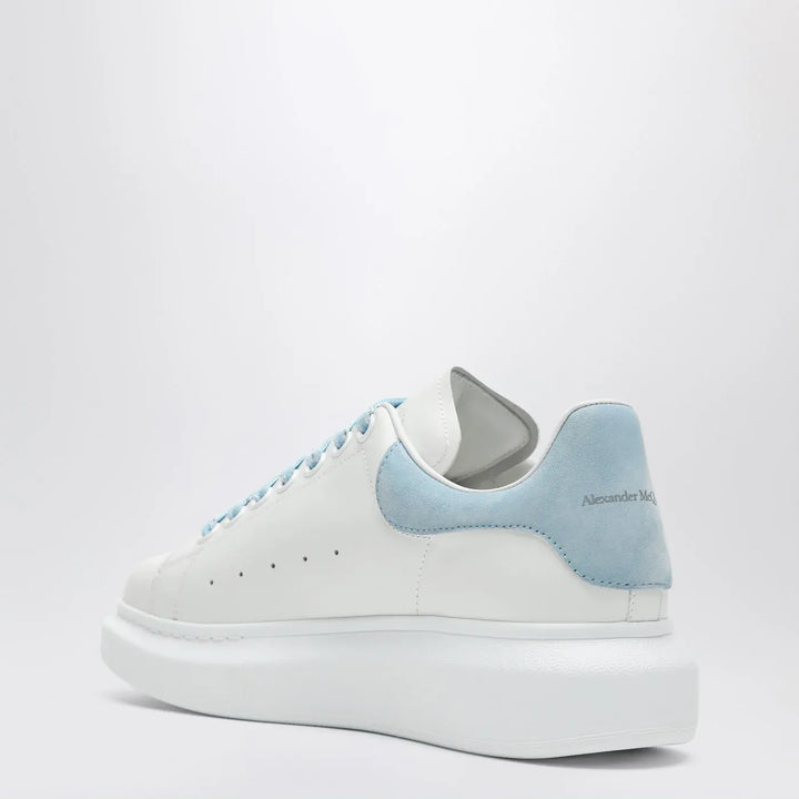 Alexander McQueen - Oversize Sneakers white/powder blue Brand Sneakers
