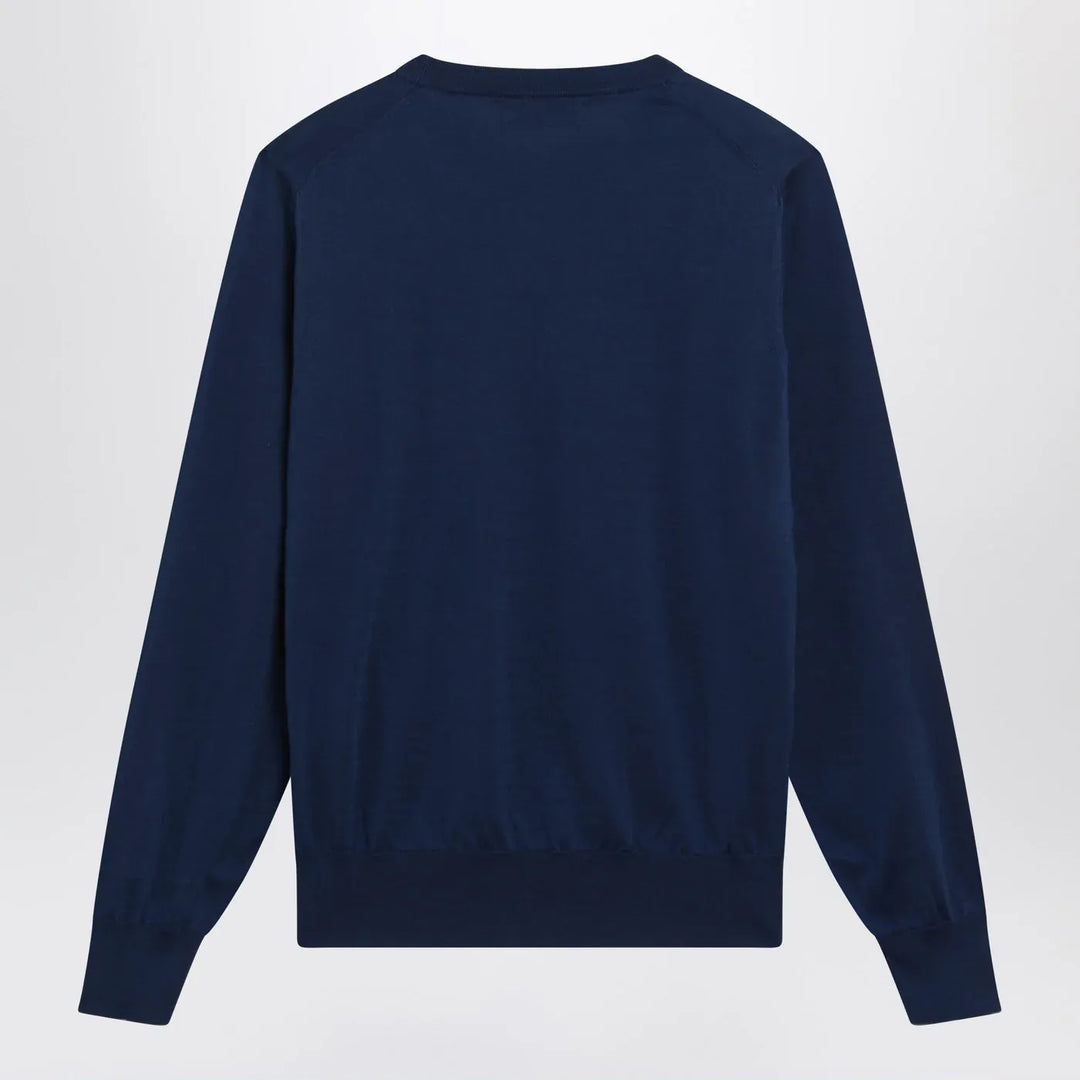 Brunello Cucinelli - Blue cotton sweater Brand Sweater
