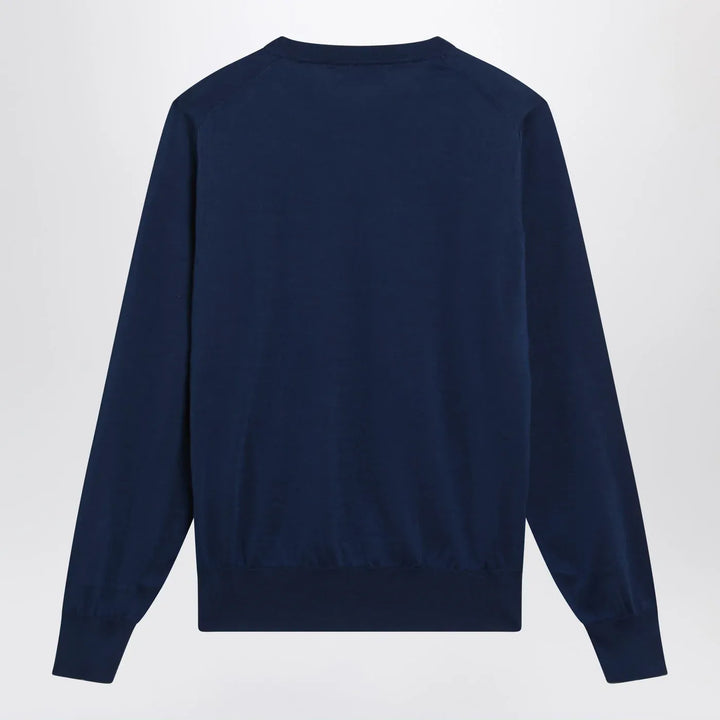 Brunello Cucinelli - Blue cotton sweater Brand Sweater