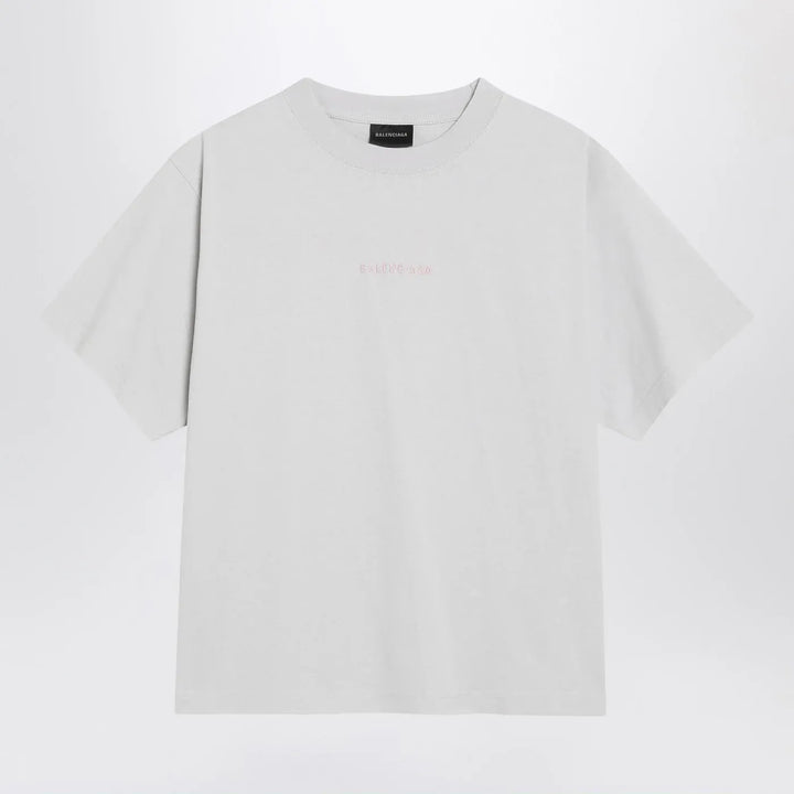 Balenciaga - White Balenciaga Back Medium Fit T-shirt Brand T-Shirt L