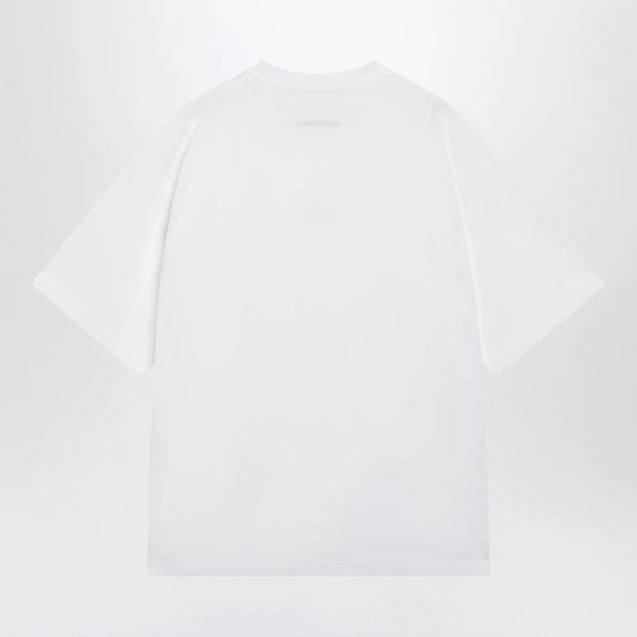Balenciaga - White Bodies T-shirt with regular fit Brand T-Shirt