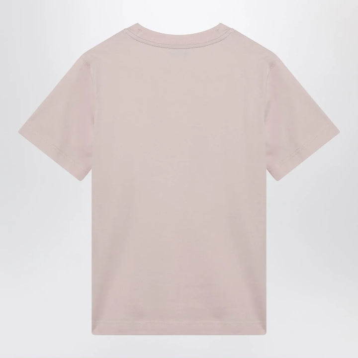 Burberry - Light pink cotton T-shirt Brand T-Shirt