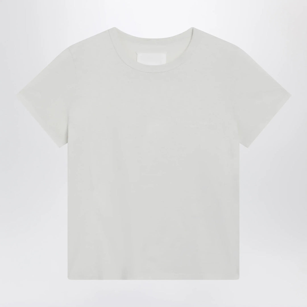 Maison Margiela - Cotton jersey short-sleeve crew-neck T-shirt in white Brand T-Shirt S