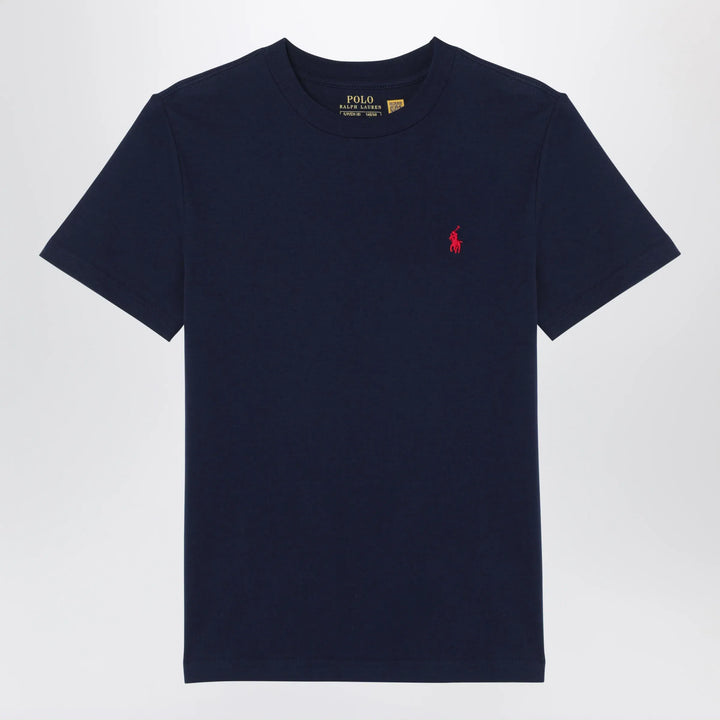 Polo Ralph Lauren - Blue navy cotton T-shirt Brand T-Shirt S