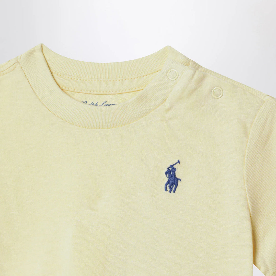 Polo Ralph Lauren - Yellow cotton T-shirt Brand T-Shirt 3M