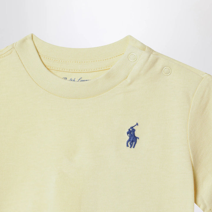 Polo Ralph Lauren - Yellow cotton T-shirt Brand T-Shirt 3M